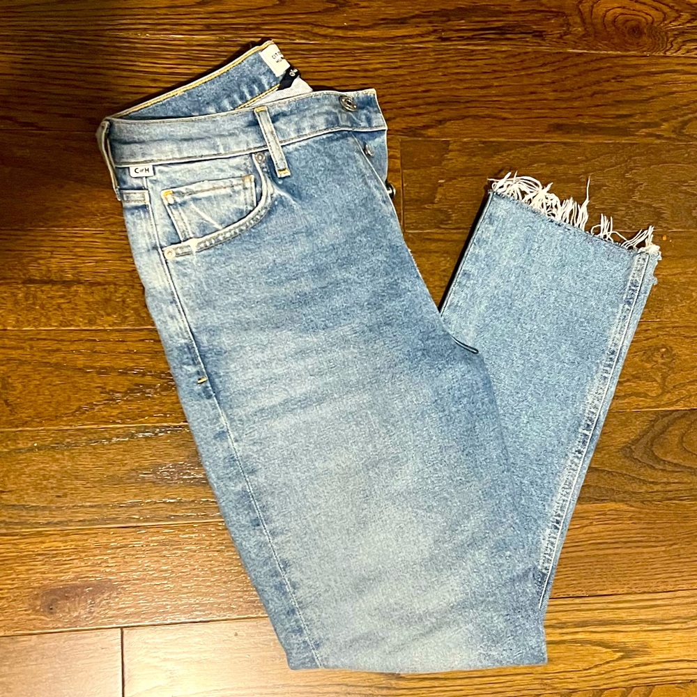 Citizens of Humanity Charlotte Crop Light Wash Jeans Size 27
